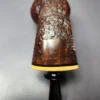 HS Studio Sandblasted Blowfish w/ Boxwood Estate Briar Pipe, Unsmoked - Image 2