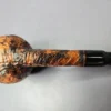 Proxima by Piero Vitale, Contrast Sandblasted Egg Briar Pipe, New - Image 2