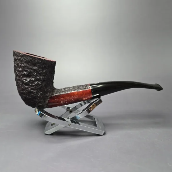 James Upshall Bark Group 6 Bent Dublin Estate Briar Pipe, Unsmoked - Image 2