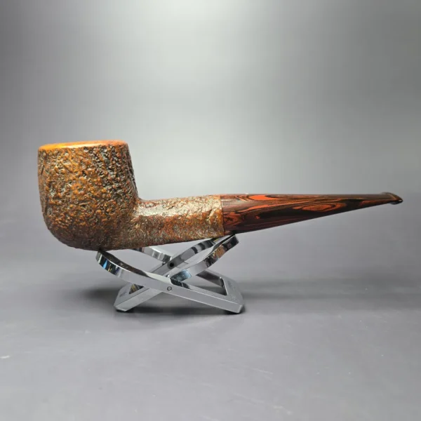 Dunhill 1982 Cumberland 61032 XL Sandblasted Billiard Estate Briar Pipe, English Estates - Image 2