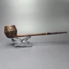 Scottie Piersel XL Sandblasted Pencil Shank Rhodesian w/ Juma Estate Briar Pipe, Unsmoked - Image 2