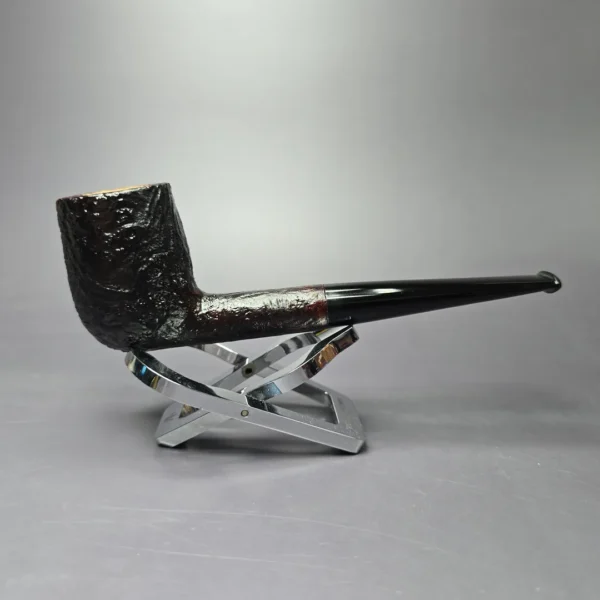 BST (Todd Bannard) Sandblasted Billiard Estate Briar Pipe, Unsmoked - Image 2