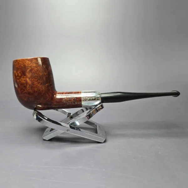 Barling's Make 1953 YOW 249 EXEL Smooth Army Mount Billiard Estate Briar Pipe, English Estates - Image 2