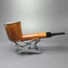 L'Anatra Limited Edition Dan Pipe Pipe of the Year 2007 Smooth Panel w/ Silver Cap Estate Briar Pipe, Italian Estates 9mm - Image 2