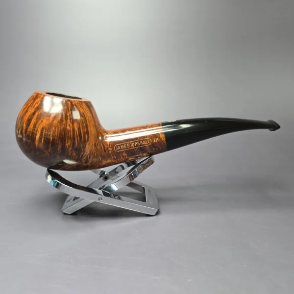 James Upshall P Grade ExL Smooth Author Estate Briar Pipe, Unsmoked - Image 2