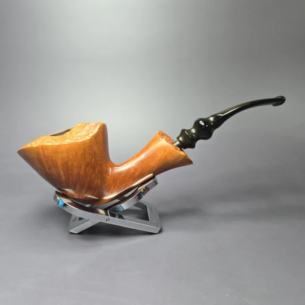 Ben Wade (Preben Holm) Deluxe XL Smooth Freehand Estate Briar Pipe, Unsmoked - Image 2