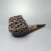 Walt Cannoy Cardinal House Munn Lava Rock Bulldog Handmade Briar Pipe, New - Image 2