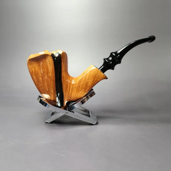 Nording Spiral Smooth Freehand Estate Briar Pipe, Unsmoked - Image 3