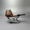 Proxima by Piero Vitale Contrast Sandblasted Brandy Briar Pipe, New - Image 3