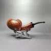 HS Studio Sandblasted Blowfish Estate Briar Pipe, Unsmoked - Image 3