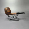 Proxima by Piero Vitale, Contrast Sandblasted Egg Briar Pipe, New - Image 3