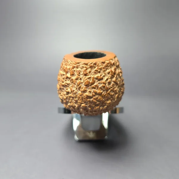 Jacono 2015 Knight E Rusticated Squat Apple Estate Briar Pipe, Italian Estates - Image 3