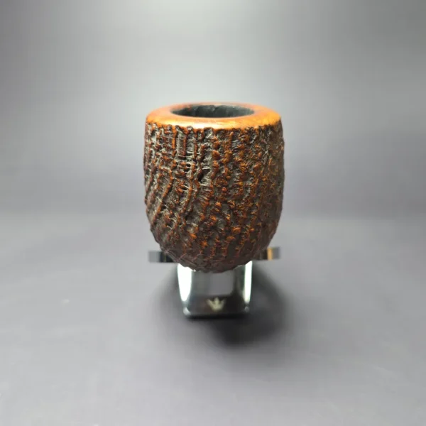 Dunhill 1982 Cumberland 61032 XL Sandblasted Billiard Estate Briar Pipe, English Estates - Image 3