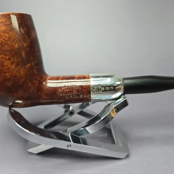 Barling's Make 1953 YOW 249 EXEL Smooth Army Mount Billiard Estate Briar Pipe, English Estates - Image 3