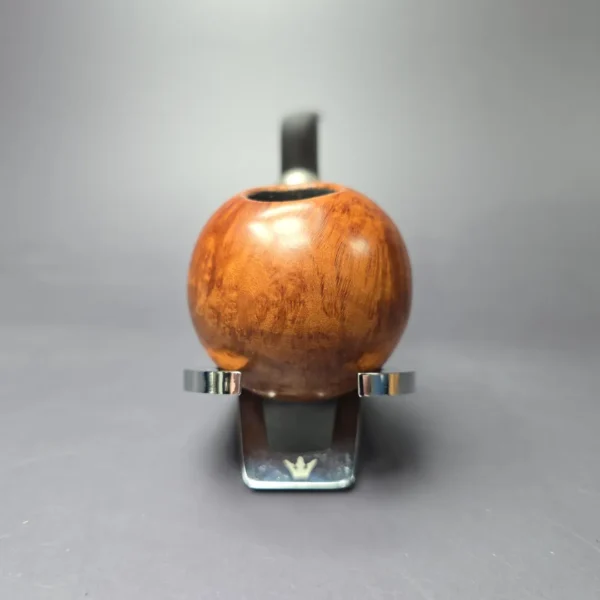 Rolando Negoita XL Smooth Ball w/ Silver Estate Briar Pipe, American Estates - Image 3