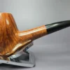 James Upshall G Grade ExL Smooth Cup and Saucer w/Plateaux Estate Briar Pipe, English Estates - Image 3