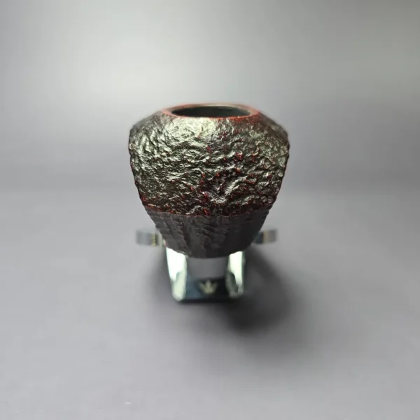 Bjorn Bengtsson 1988 Sandblasted Horn Estate Briar Pipe, Swedish Estates - Image 3