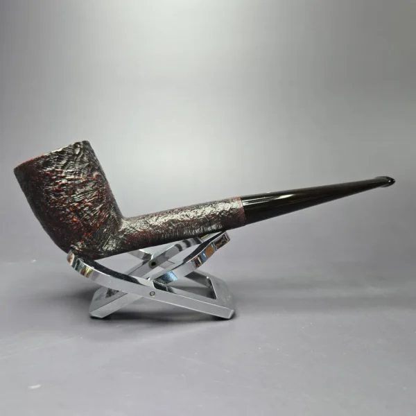 Dunhill 1960 Shell Briar 137 Sandblasted Dublin Estate Briar Pipe, English Estates - Image 3