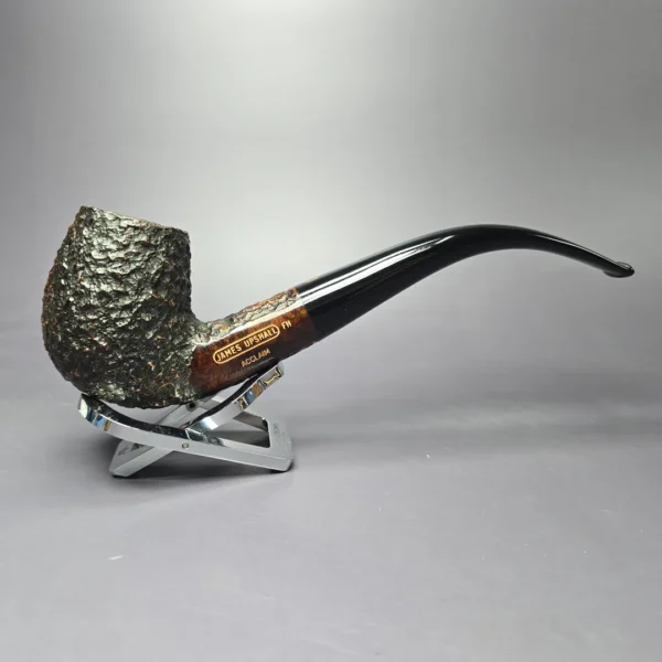 James Upshall Empire Acclaim Magnum Rusticated "LC" Estate Briar Pipe, Unsmoked - Image 3