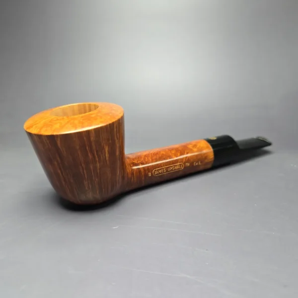James Upshall B Grade EXL Smooth Long Shank Dublin Estate Briar Pipe, Unsmoked - Image 3