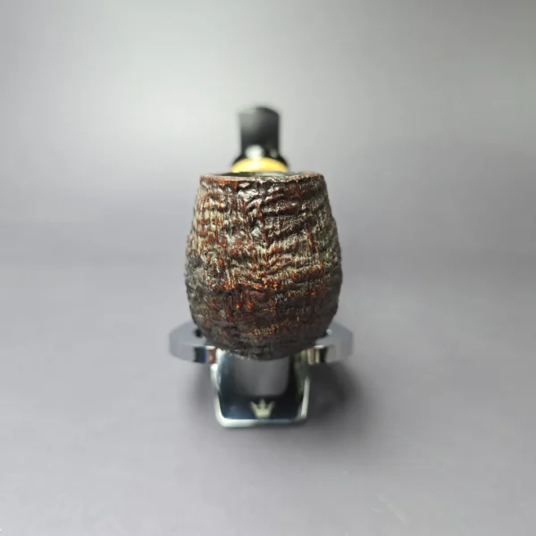 Jared Coles 2023 Sandblasted Brandy w/ Boxwood Estate Briar Pipe, American Estates - Image 3