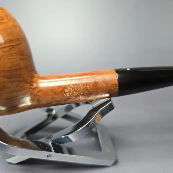 Barling's Make YOW 266 EXEXEL Smooth Apple Estate Briar Pipe, English Estates - Image 3