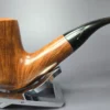 Savinelli Autograph Grade 6 Smooth Freehand Estate Briar Pipe, Italian Estates - Image 3