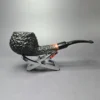 Don Carlos 1 Note Large Rusticated Tomato Estate Briar Pipe, Italian Estates - Image 3