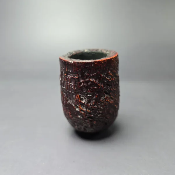 Dunhill 1960 Shell Briar ODA 845 XL Sandblasted Canadian Estate Briar Pipe, English Estates - Image 4