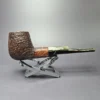 Ascorti KS Sandblasted Brandy Estate Briar Pipe, Italian Estates - Image 4