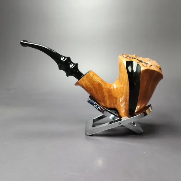 Nording Spiral Smooth Freehand Estate Briar Pipe, Unsmoked - Image 4