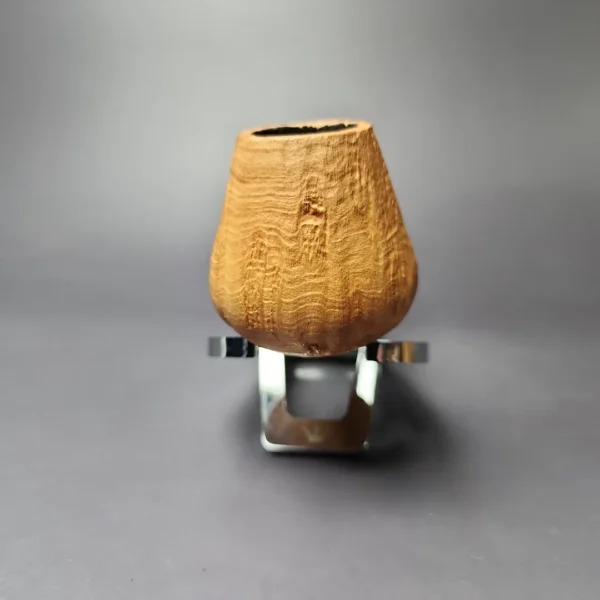 Proxima by Piero Vitale Natural Sandblasted Brandy Briar Pipe, New - Image 4