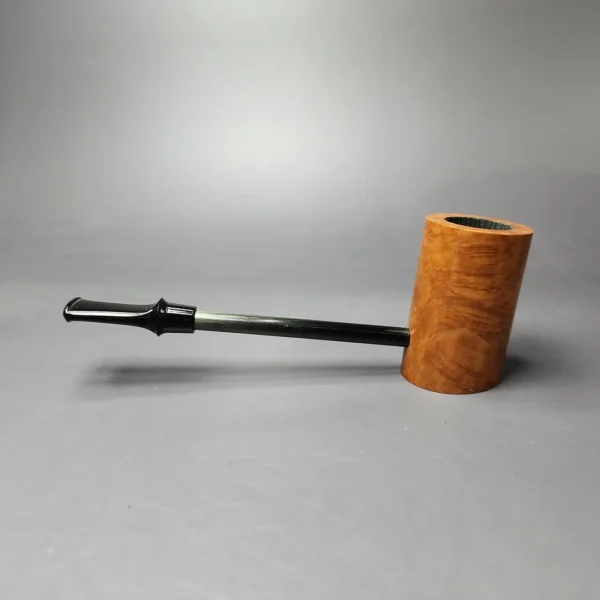 Eltang Basic by Tom Eltang Smooth Poker Estate Briar Pipe, Unsmoked - Image 4
