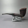 James Upshall Bark Group 6 Bent Dublin Estate Briar Pipe, Unsmoked - Image 4
