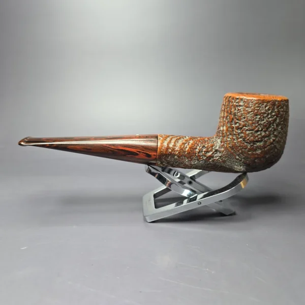 Dunhill 1982 Cumberland 61032 XL Sandblasted Billiard Estate Briar Pipe, English Estates - Image 4
