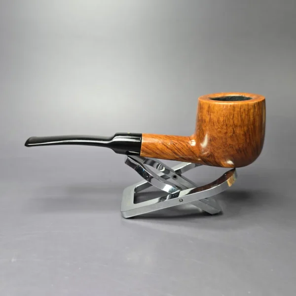 Savinelli Punto Oro Super 121 KS Smooth Pot Estate Briar Pipe, Italian Estates - Image 4