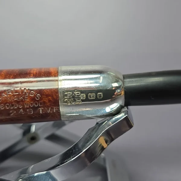 Barling's Make 1953 YOW 249 EXEL Smooth Army Mount Billiard Estate Briar Pipe, English Estates - Image 4