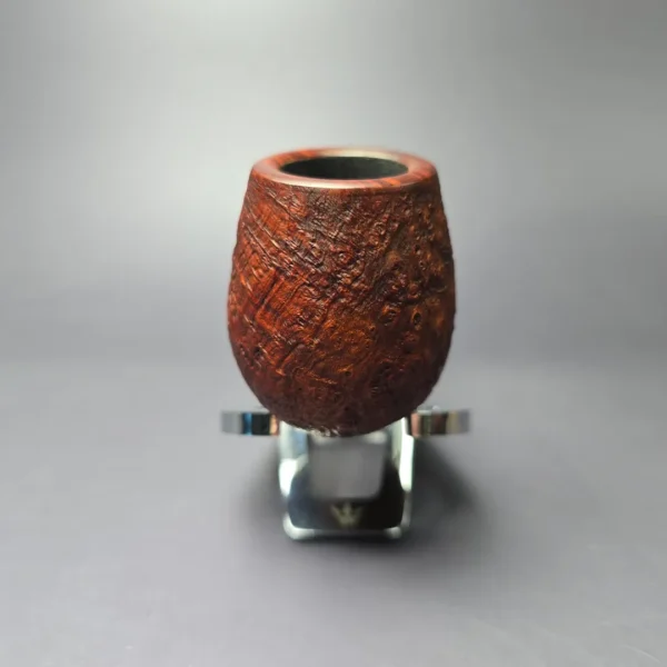 Bruce Weaver 2012 Sandblasted Lovat w/ Bakelite Estate Briar Pipe, Unsmoked - Image 4