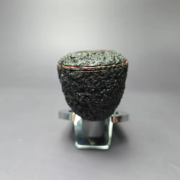 Herriot Pipes Rusticated Panel Shank Rhodesian Handmade Briar Pipe, New - Image 4