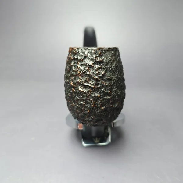 James Upshall Empire Acclaim Magnum Rusticated "LC" Estate Briar Pipe, Unsmoked - Image 4