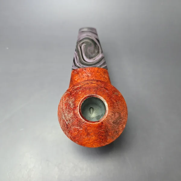 Eclesias Pipes Sandblasted Eskimo Handmade Briar Pipe, New - Image 4