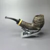 Jared Coles 2023 Sandblasted Brandy w/ Boxwood Estate Briar Pipe, American Estates - Image 4