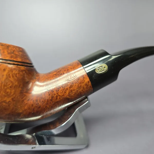 GBD Midnight 9438 Smooth Bullmoose Estate Briar Pipe, English Estates - Image 4