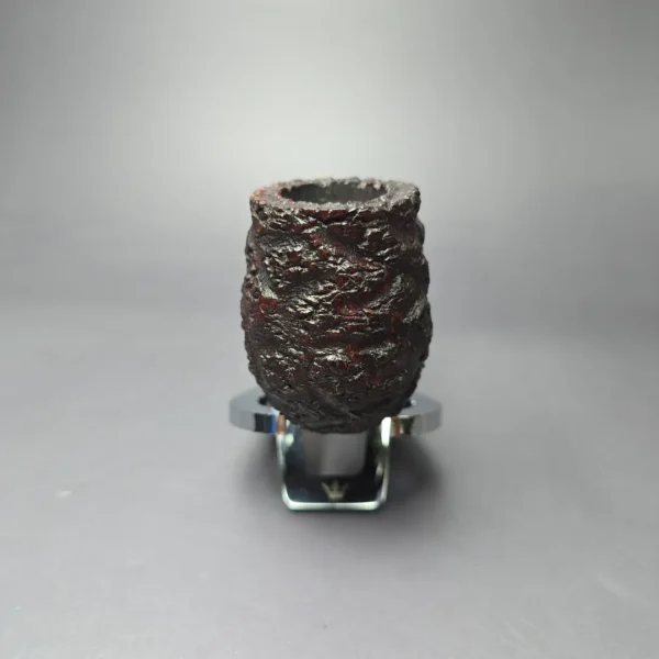 Caminetto Pre-175 Business 155 Rusticated Brandy Estate Briar Pipe, Unsmoked - Image 4