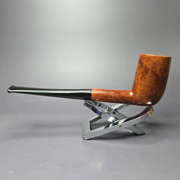 Bari Select Nature Old Briar 967 Smooth Stack Billiard Estate Briar Pipe, Danish Estates - Image 4