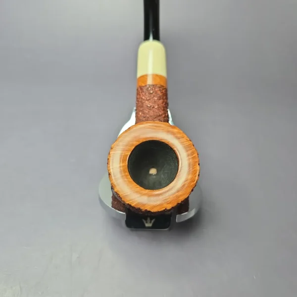 Walt Cannoy 10th Anniversary Cardinal House Morton "55" Pot w/Ivorite Handmade Briar Pipe, New - Image 5