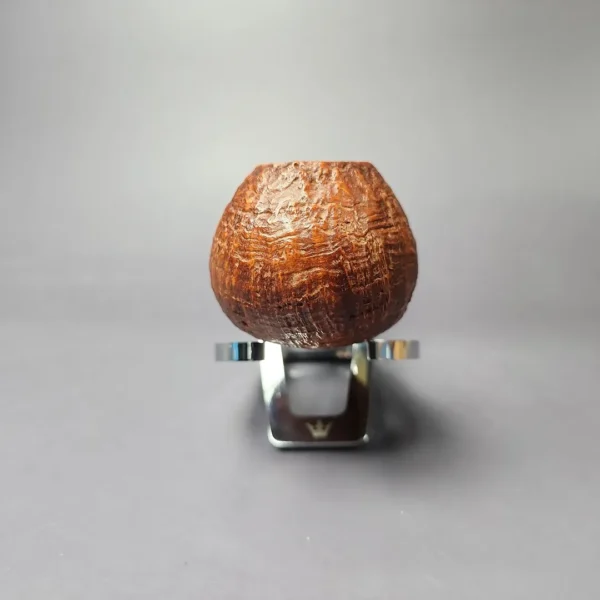 Chacom Flame Grain 871 Sandblasted Author Estate Briar Pipe, Unsmoked - Image 5