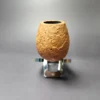 Proxima by Piero Vitale Natural Sandblasted Egg Briar Pipe, New - Image 5