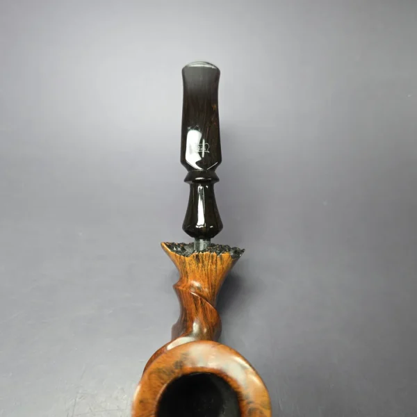 Preben Holm Fancy 100 XL Smooth Freehand Sitter Estate Briar Pipe, Danish Estates - Image 5