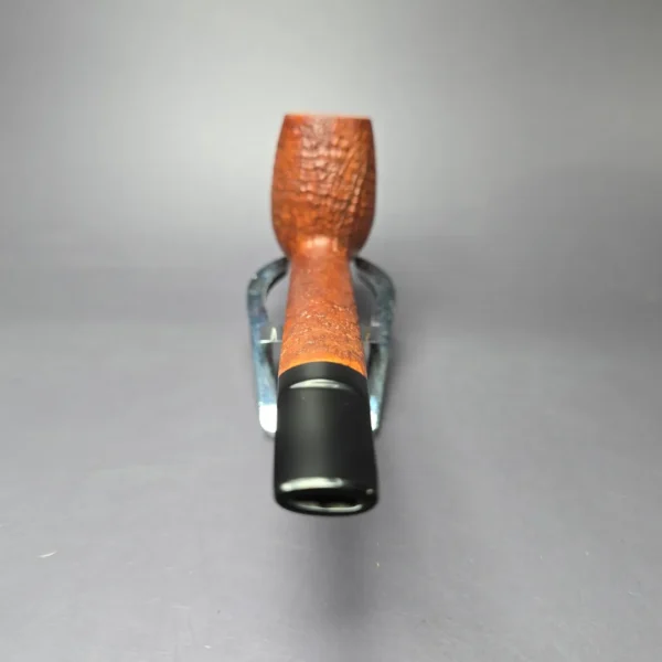 Konstantin Shekita XL Sandblasted Lumberman Estate Briar Pipe, Unsmoked - Image 5